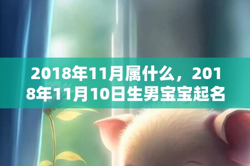 2018年11月属什么，2018年11月10日生男宝宝起名大全，此日生宝宝卦象如何？