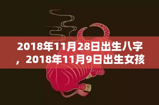 2018年11月28日出生八字，2018年11月9日出生女孩如何起名？卦象好不好？