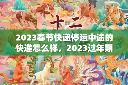 2023春节快递停运中途的快递怎么样，2023过年期间快递停运几天