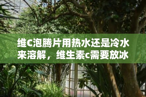 维C泡腾片用热水还是冷水来溶解，维生素c需要放冰箱冷藏吗