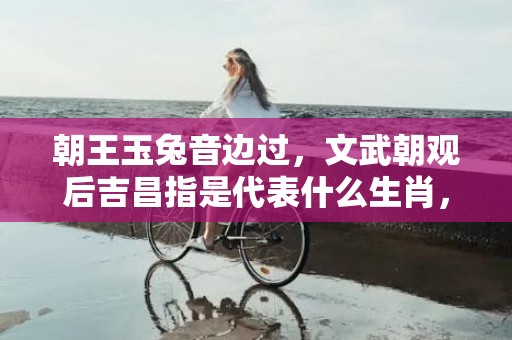 朝王玉兔音边过，文武朝观后吉昌指是代表什么生肖，谜底解析落实