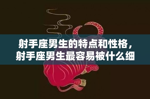 射手座男生的特点和性格，射手座男生最容易被什么细节感动