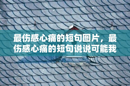 最伤感心痛的短句图片，最伤感心痛的短句说说可能我错了 我错了伤感的句子