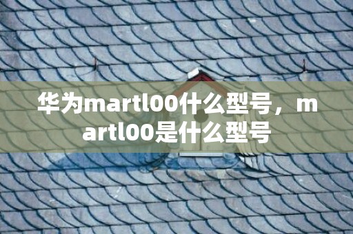 华为martl00什么型号，martl00是什么型号