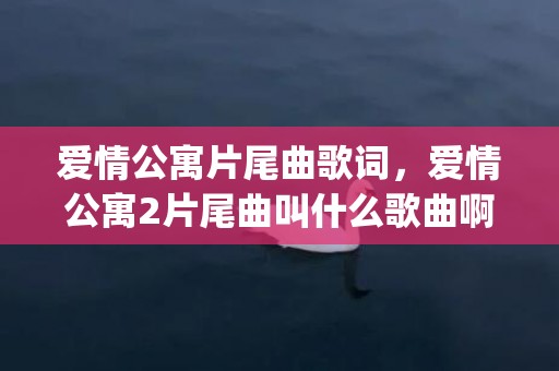 爱情公寓片尾曲歌词，爱情公寓2片尾曲叫什么歌曲啊(爱情公寓歌词)