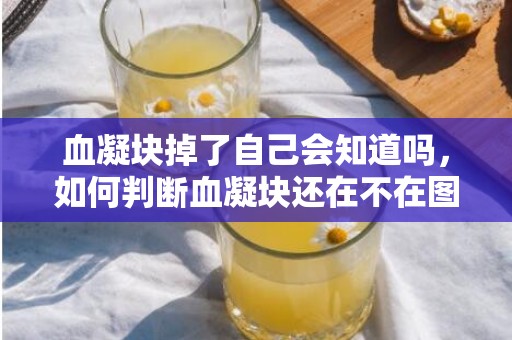 血凝块掉了自己会知道吗，如何判断血凝块还在不在图片