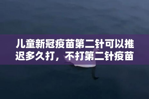 儿童新冠疫苗第二针可以推迟多久打，不打第二针疫苗有啥后果