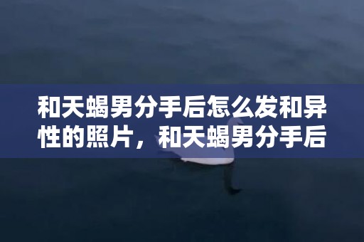 和天蝎男分手后怎么发和异性的照片，和天蝎男分手后怎么才能挽回他,五个方法