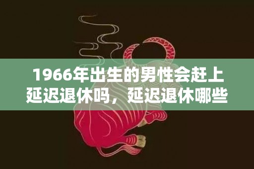 1966年出生的男性会赶上延迟退休吗，延迟退休哪些年龄段会受到影响