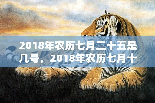 2018年农历七月二十五是几号，2018年农历七月十三出生女宝宝起名？宝宝缺什么五行？