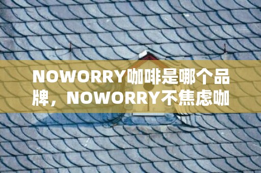 NOWORRY咖啡是哪个品牌，NOWORRY不焦虑咖啡老板是谁