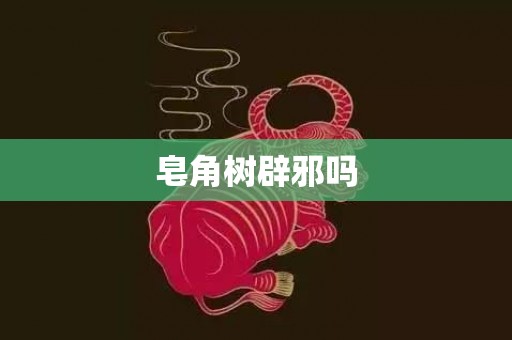 皂角树辟邪吗