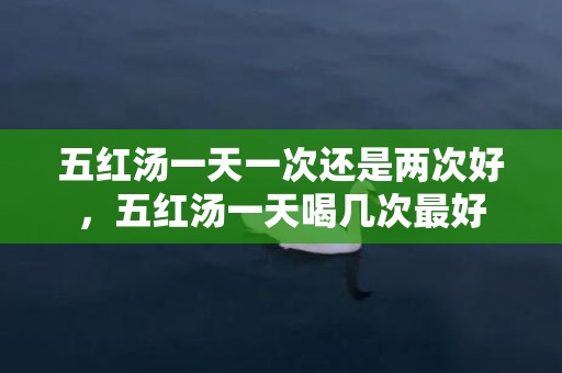 五红汤一天一次还是两次好，五红汤一天喝几次最好