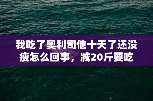 我吃了奥利司他十天了还没瘦怎么回事，减20斤要吃几盒奥利司他