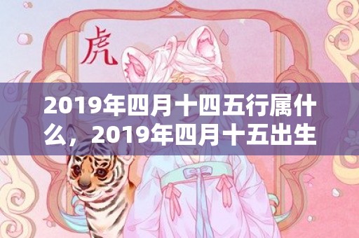 2019年四月十四五行属什么，2019年四月十五出生的双胞胎男孩如何起名字，五行属什么