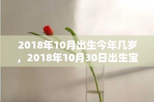 2018年10月出生今年几岁，2018年10月30日出生宝宝好听的乳名有什么，其性格如何？