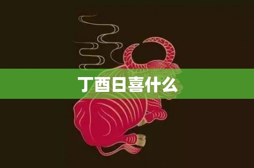 丁酉日喜什么