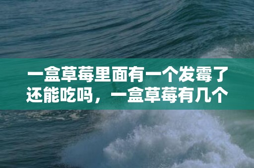 一盒草莓里面有一个发霉了还能吃吗，一盒草莓有几个发霉其他还能吃吗