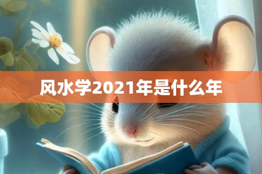 风水学2021年是什么年