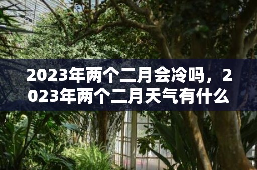 2023年两个二月会冷吗，2023年两个二月天气有什么变化