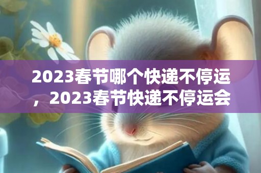 2023春节哪个快递不停运，2023春节快递不停运会不会很慢