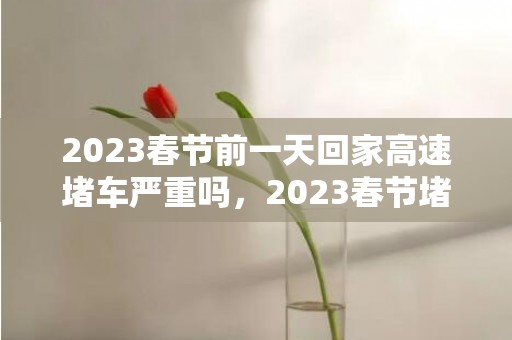 2023春节前一天回家高速堵车严重吗，2023春节堵车高峰期是哪几天