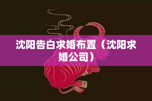 沈阳告白求婚布置（沈阳求婚公司）