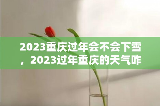 2023重庆过年会不会下雪，2023过年重庆的天气咋样