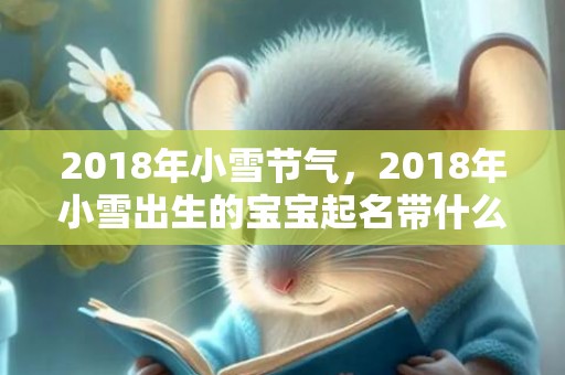 2018年小雪节气，2018年小雪出生的宝宝起名带什么字好？带雪字的名字有哪些？