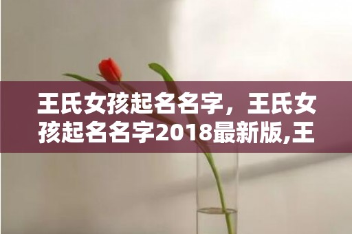 王氏女孩起名名字，王氏女孩起名名字2018最新版,王姓的起源探究！