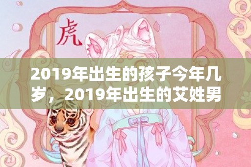 2019年出生的孩子今年几岁，2019年出生的艾姓男孩如何起名字，姓艾男孩好听的名字