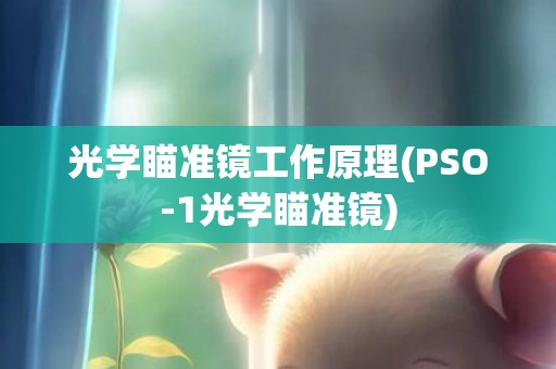 光学瞄准镜工作原理(PSO-1光学瞄准镜)