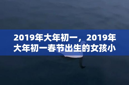 2019年大年初一，2019年大年初一春节出生的女孩小名大全