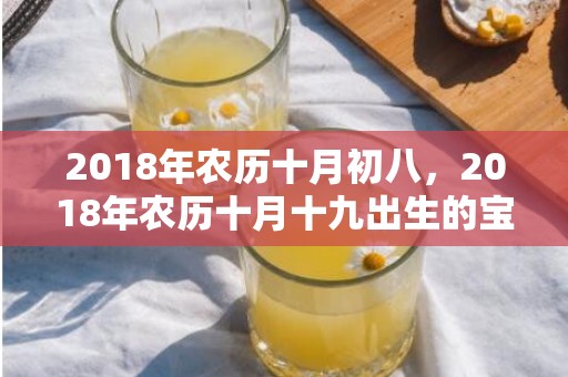 2018年农历十月初八，2018年农历十月十九出生的宝宝怎么取名？当天的运势好吗？