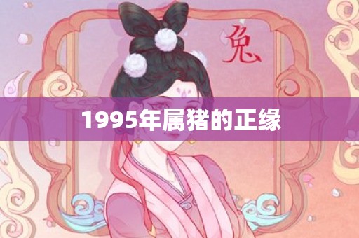 1995年属猪的正缘