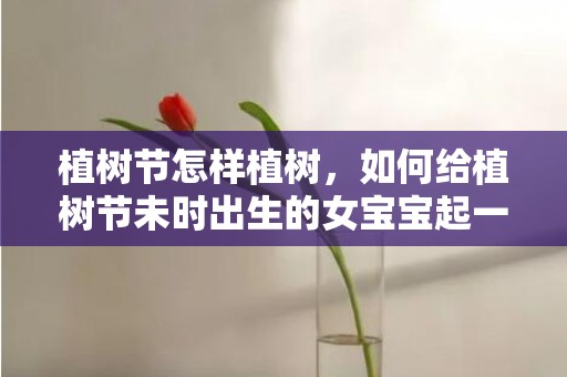 植树节怎样植树，如何给植树节未时出生的女宝宝起一个动听的名字