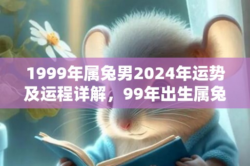 1999年属兔男2024年运势及运程详解，99年出生属兔人2024全年每月运势男性，1999年属兔男2024年运势及运程详解，99年出生属兔人2024全年每月运势男性