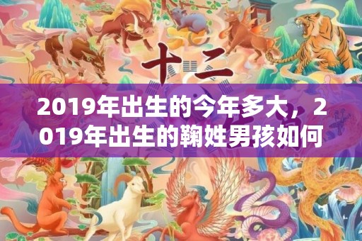 2019年出生的今年多大，2019年出生的鞠姓男孩如何起名字，姓鞠男孩好听的名字