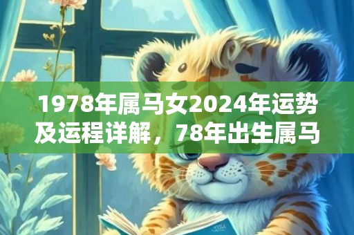 1978年属马女2024年运势及运程详解，78年出生属马人2024全年每月运势女性，1978年属马女2024年运势及运程详解，78年出生属马人2024全年每月运势女性