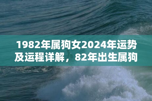 1982年属狗女2024年运势及运程详解，82年出生属狗人2024全年每月运势女性，1982年属狗女2024年运势及运程详解，82年出生属狗人2024全年每月运势女性