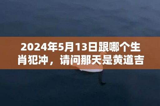 2024年5月13日跟哪个生肖犯冲，请问那天是黄道吉日